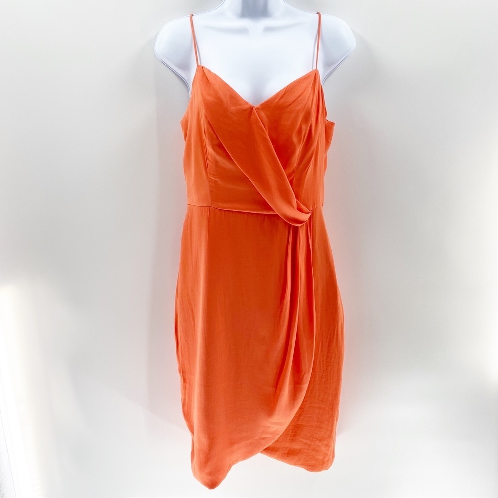 Banana Republic Coral Dream Night Out Dress NWT - Picture 2 of 11
